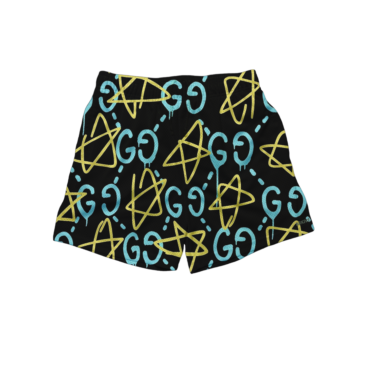 YELLOW STARS SHORTS