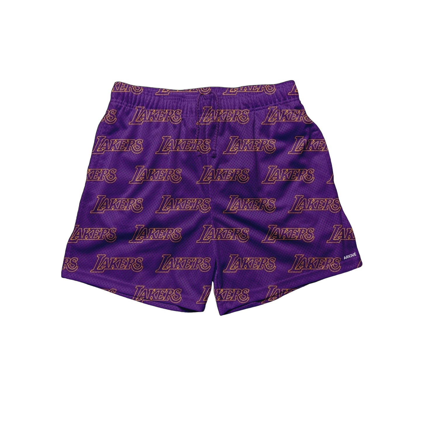 PURPLE LAKER SHORTS