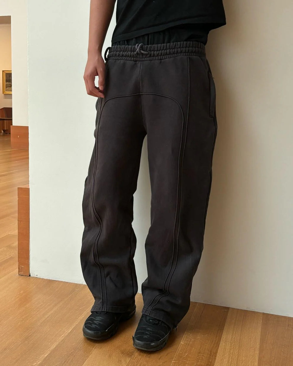 Lined Sweatpants | Black