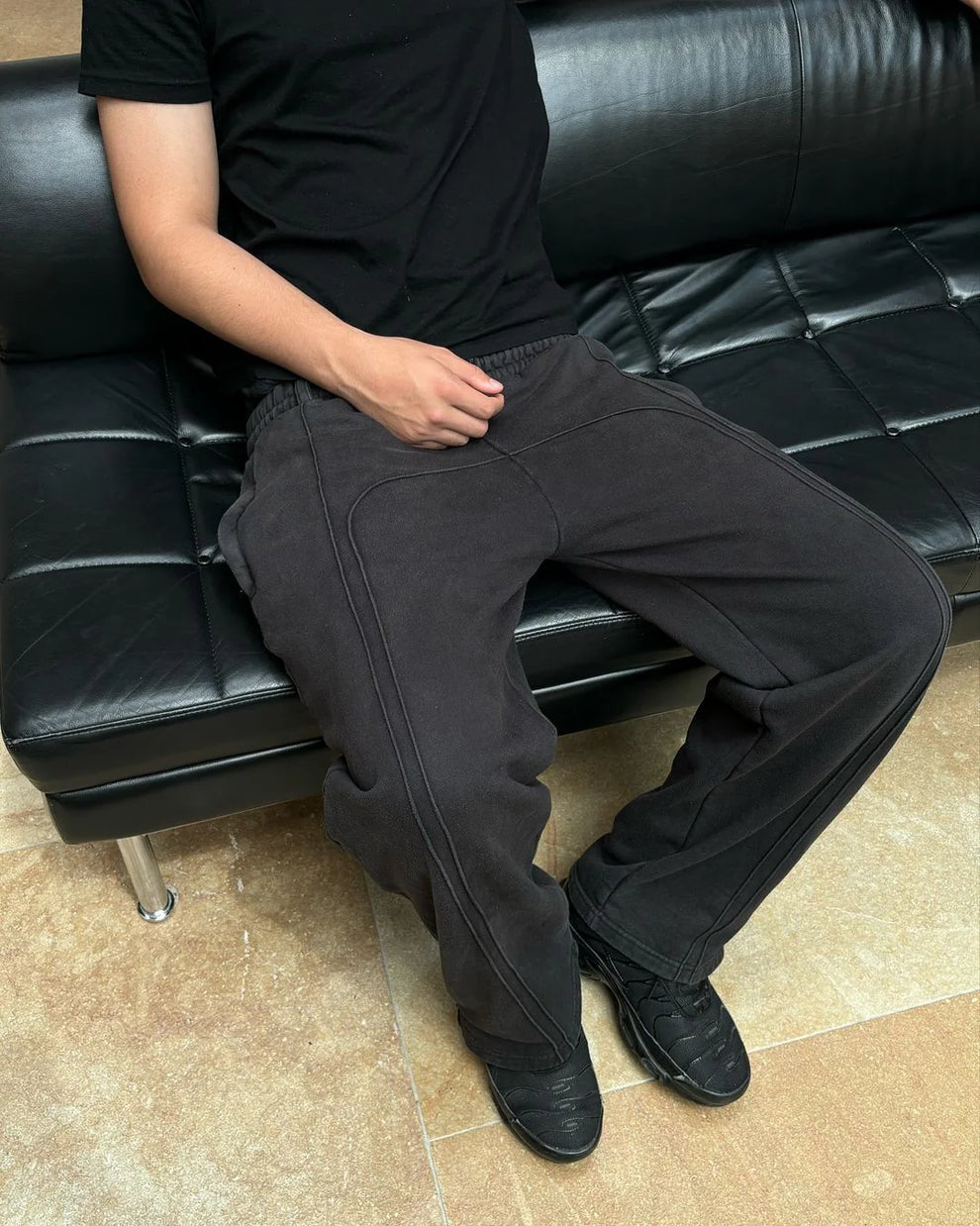 Lined Sweatpants | Black