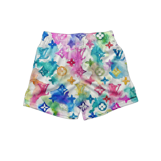 SMUDGED MONO SHORTS
