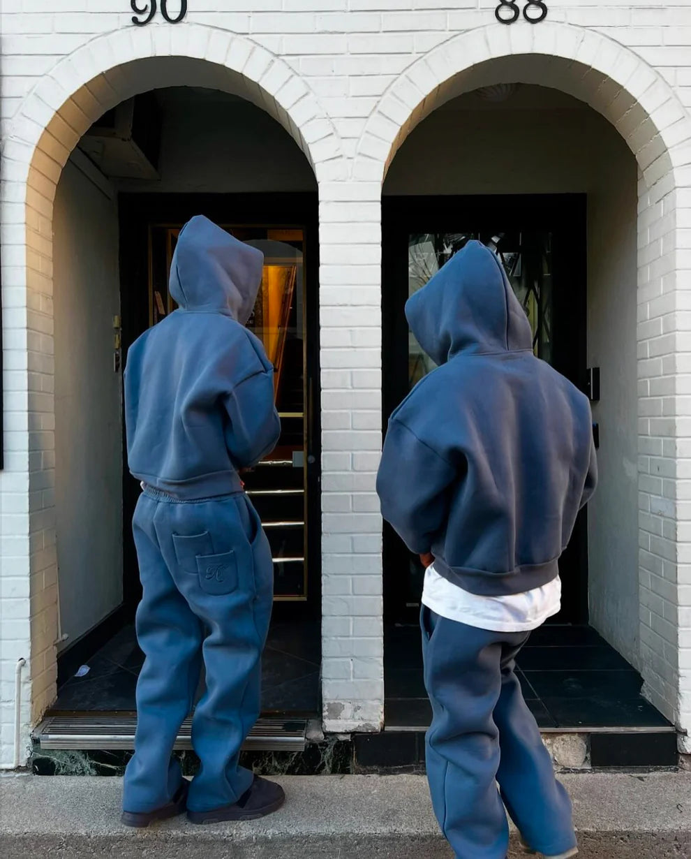 Boxy Hoodie | Cobalt Blue